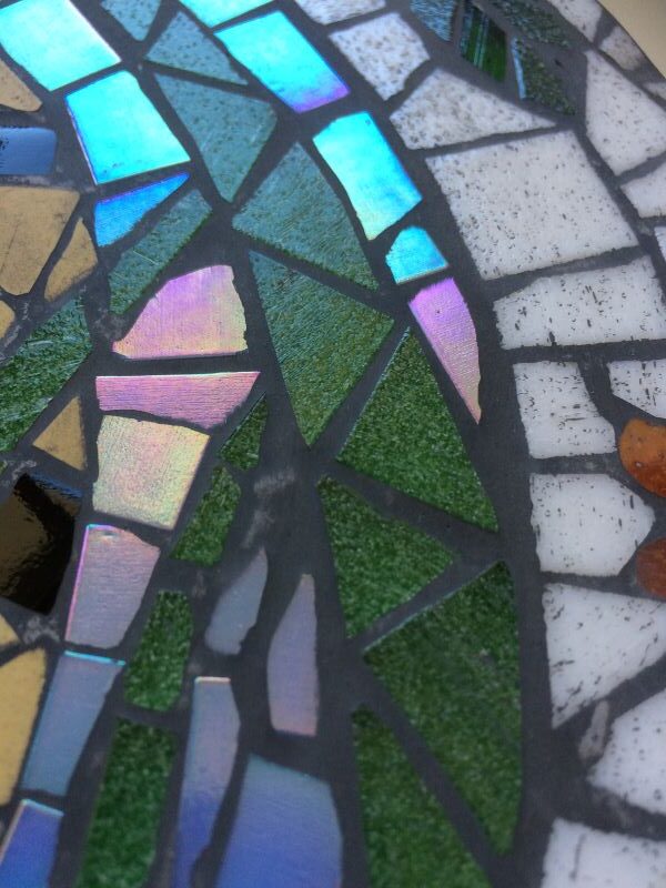 Snake mosaic detail